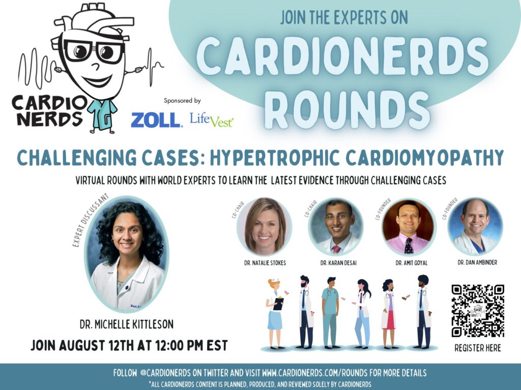 CardioNerds Rounds Hypertrophic Cardiomyopathy with Dr. Michelle Kittleson