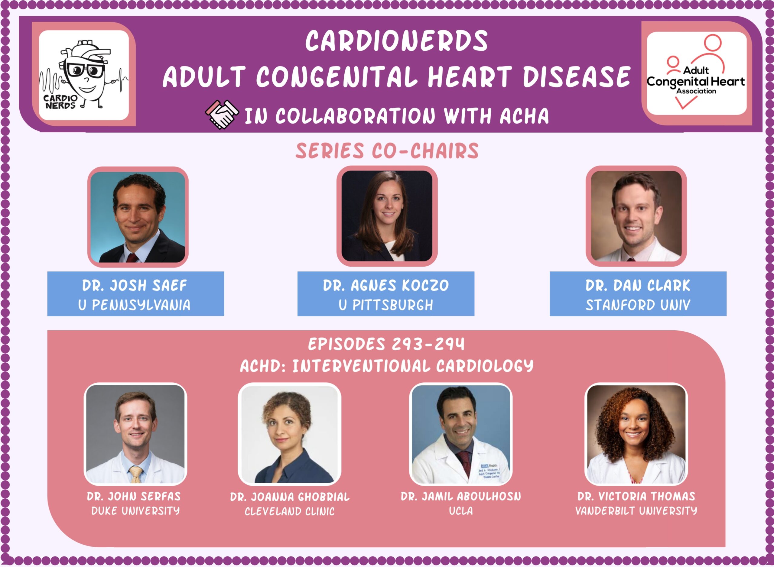 ACHD Interventional Cardiology with Dr. Jamil Aboulhosn and Dr. Joanna Ghobrial