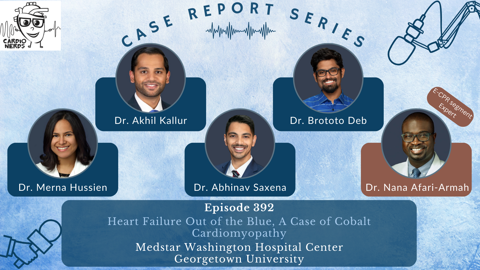 Case Title: 392. Case Report: Heart Failure Out of the Blue, A Case of Cobalt Cardiomyopathy – Georgetown University